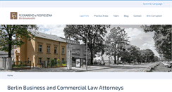 Desktop Screenshot of fp-law.net